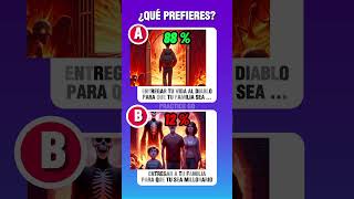 ¿Y TU QUE PREFIERES? Trivia  Triviador Quiz 🔥🔥