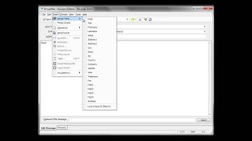 Add Mail Merge to a GroupMail Message