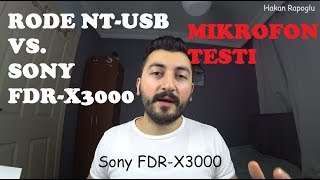 5 Farkli Ci̇hazla Ayni Anda Ses Kaydi Yaptim Rode Nt-Usb Vs. Sony Fdr-X3000