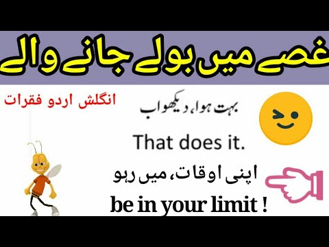 English Sentences For Daily Use Words Furious Fiqrat,Learn English Sentences In Urdu