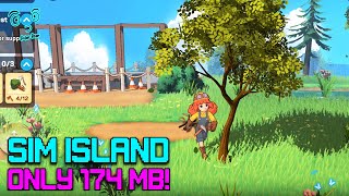YOU SHOULD TRY THIS SIMULATION GAME | COZY ISLAND CRAFT AND BUILD ANDROID/IOS GAMEPLAY HD GRAPHICS screenshot 2