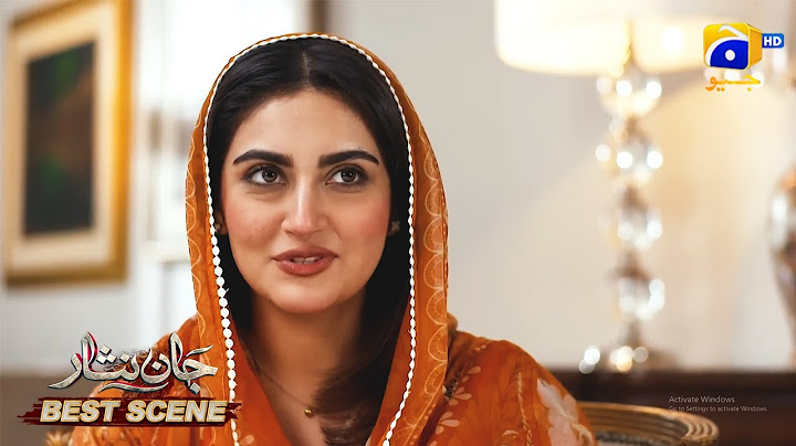 Jaan Nisar Episode 35 | Danish Taimoor - Hiba Bukhari - Haroon Shahid | Best Scene 01