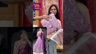 Follower cheppina halfsaree #meesholehanga #meeshofinds #meeshohaul #sreejashetty