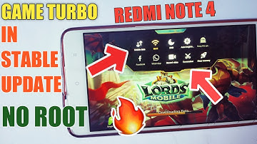 Enable GAME TURBO BOOSTER in Stable Update f/t Redmi Note 4 |in Any Xiaomi Phone👉No Root