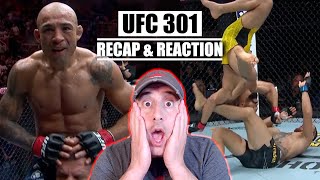 Brito DESTROYS... Aldo STUNS... Pereira FLIPS... Erceg Can't Wrestle | UFC 301 RECAP & REACTION