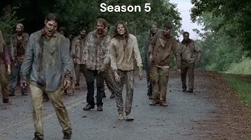 The Walking Dead Walker Evolution S01 To S11