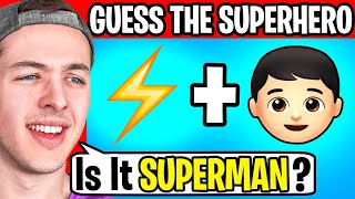 Can You GUESS The MINECRAFT SUPERHERO by EMOJI? (Hard)
