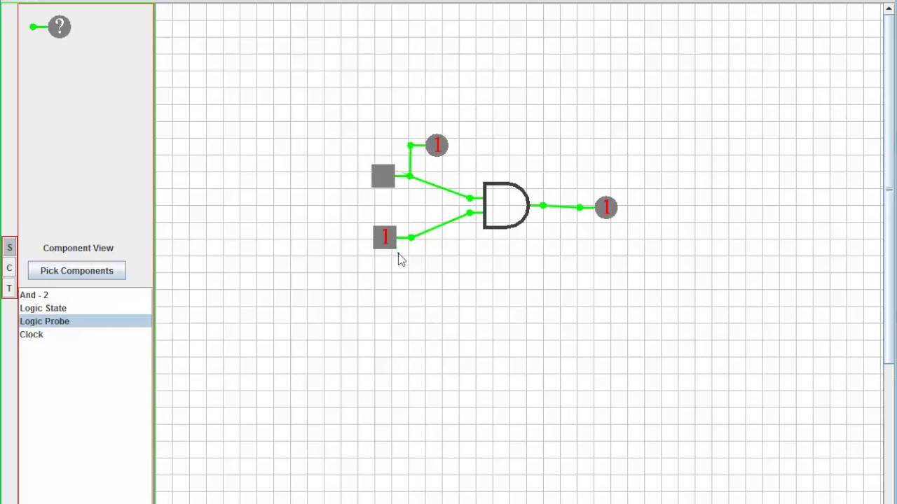 Digital Logic Circuit Simulator Java YouTube