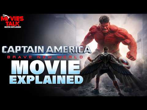 Captain America: Brave New World - Movie Explained | 2025 Best Superhero/action/sci-fi | Summarized