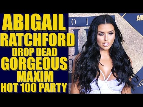 ABIGAIL RATCHFORD Interview & Arrival at MAXIM HOT 100 PARTY 2017 ! On Instagram, Twitter & More