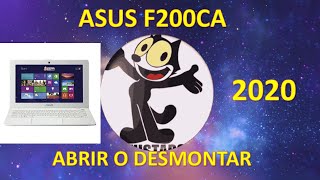 ASUS F200CA ABRIR O DSMONTAR