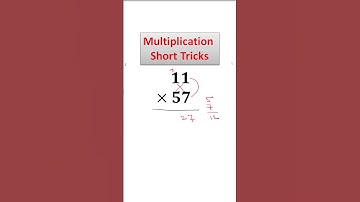 Unbelievable 11 × 57 Multiplication Trick 😱 | Fastest Method Ever | #Shorts | Virakti Education