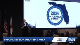 Florida redistricting special session delayed 1 week