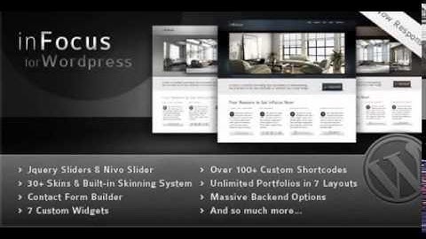 Infocus powerful professional wordpress theme free download