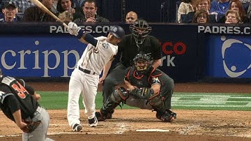 MIA@SD: Amarista knocks his second RBI of the game