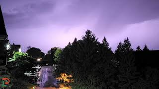 Thunderstorm Timelapse - Eagan, Minnesota - August 22, 2021 #weather