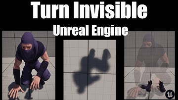 UE5 | Invisible Material: Character Invisibility With Shadow Effect In Unreal Engine