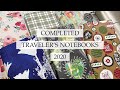 Completed Traveler's Notebooks 2020