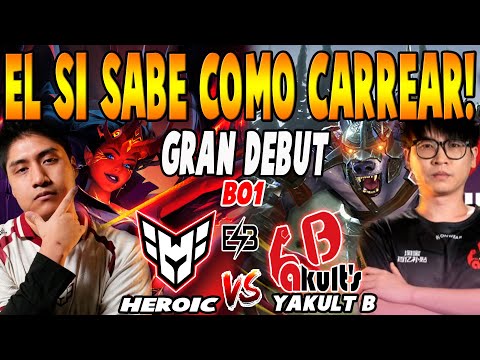 HEROIC vs YAKULT BROTHERS [BO3] - GRAN DEBUT "WISPER vs FLYFLY" - BLAST SLAM IV DOTA 2