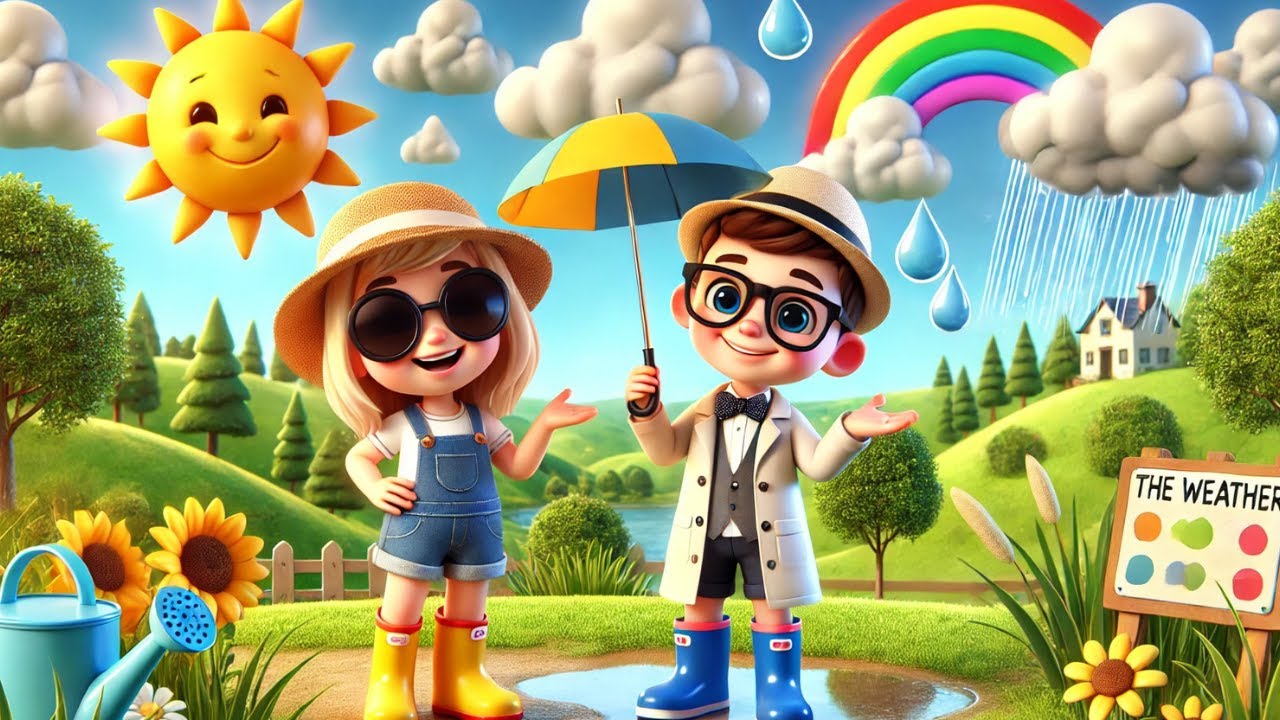 What’s the Weather Like Today? | Fun Kids Song About Weather | Nursery ...