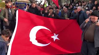 Aydın'da vatandaşlar altın arama çalışmlarına tepki gösterdi