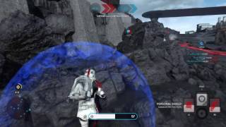 The fate of dumb shock grenade users! - Star Wars Battlefront