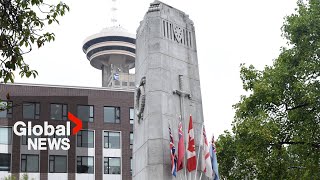 Remembrance Day 2023: BC holds ceremony at Vancouver's Victory Square | FULL