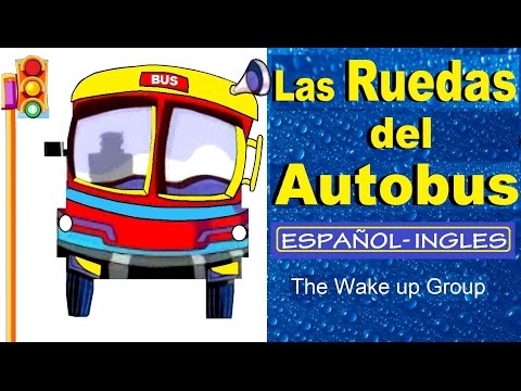 Aprendiendo ingles: LAS RUEDAS DEL AUTOBUS - con subtitulos