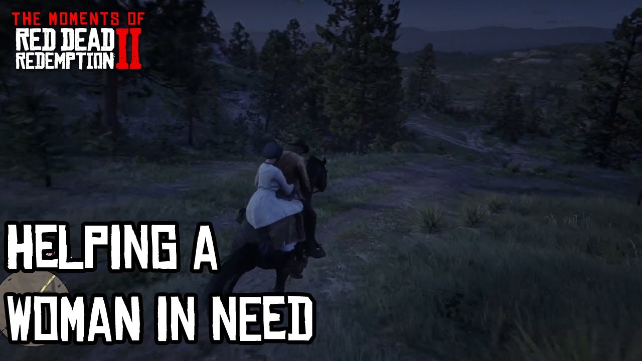 RDR2 - Arthur Helping a Woman | No Commentary Gameplay | Arcadian95 ...