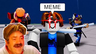 Roblox The Strongest Battlegrounds Funny Moments #2 (MEMES)