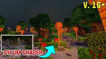 SYLUM SHADER - BEST MCPE SHADER FOR 1.14/1.15/1.16 NO LAG!!