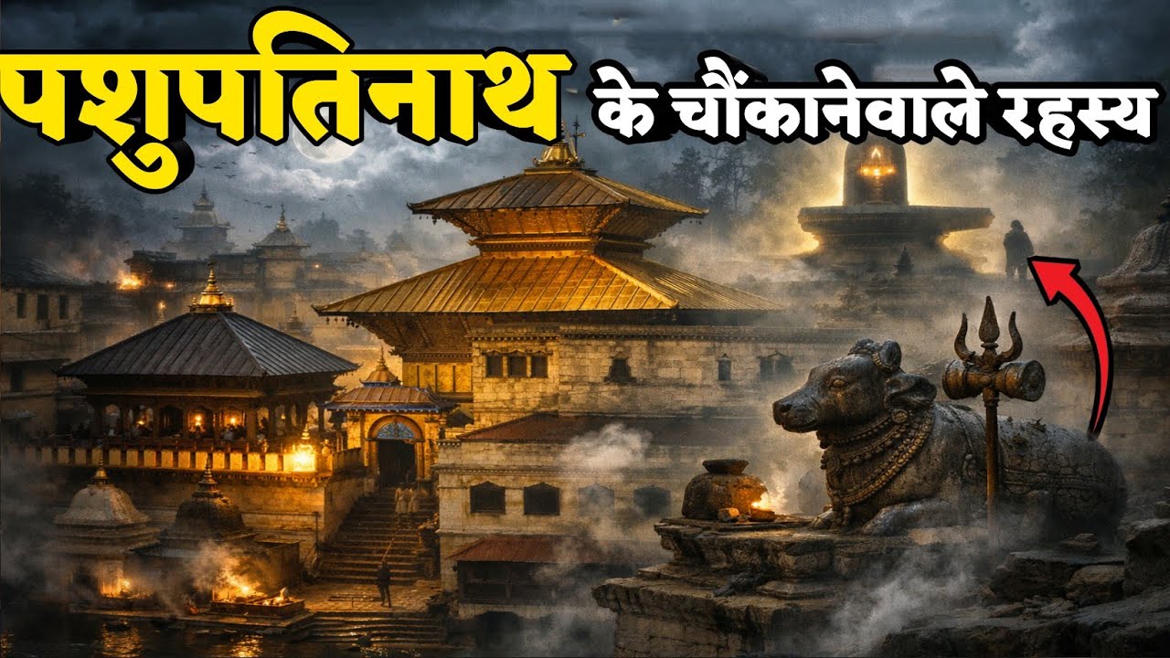 पशुपतिनाथ मंदिर के 5 रहस्य जिन्हें जानकर वैज्ञानिक भी हैरान 😱 Full Documentary #viral