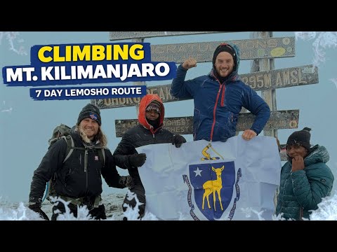 Climbing Mt. Kilimanjaro | 2026 | 7 Day Lemosho Route