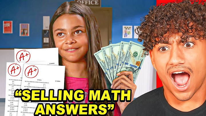 Student Sells STOLEN ANSWERS To Math TEST!!