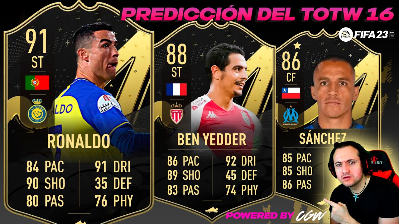 📢PREDICCIÓN DEL TOTW 16 | EQUIPO DE LA SEMANA NO. 16 EN FIFA 23