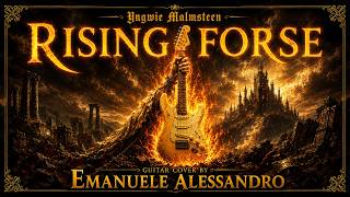 Rising Forse -Yngwie Malmsteen - guitar solo by Emanuele Alessandro