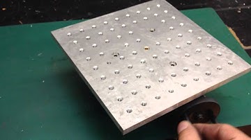 Rotery table fixture plate