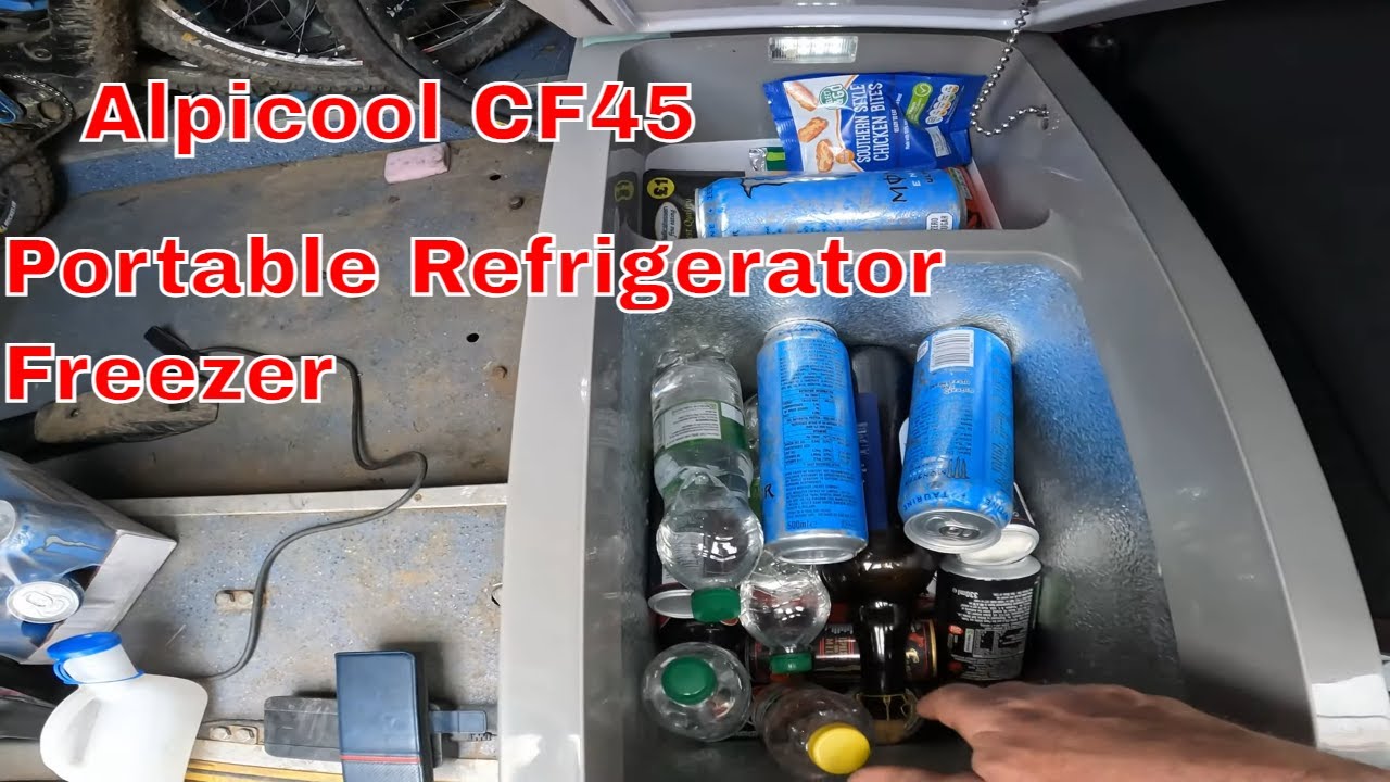 Alpicool CF55 55L Car Refrigerator Portable Car Fridge Freezer 12