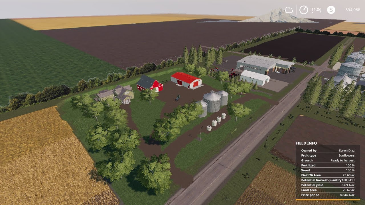 Farming Simulator 19 NEW SERIES  stone valley multiplayer roleplay farm tour and getting stuff done