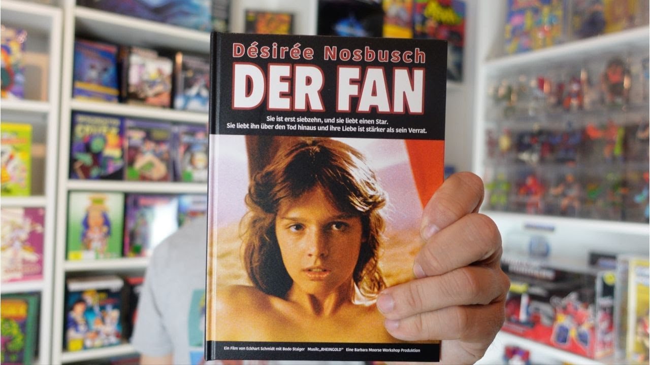 Der Fan Mediabook 1982 TV Moderatorin Desiree Nosbusch nackt im