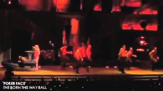 Lady Gaga - Poker Face (Live At The Born This Way Ball Tour) [Fan-Made DVD] HD