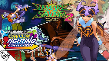 Vampire Savior 2: The Lord of Vampire (Arcade 1997) - Q-Bee [Playthrough/LongPlay]