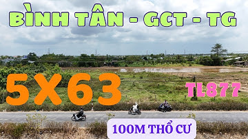 MS799 Bán đất mặt tiền TL877 gần chợ Xóm Thủ xã Bình Tân huyện Gò Công Tây TG