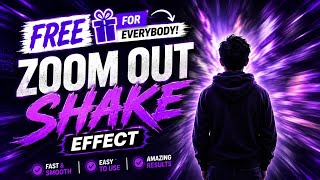 🔥 FREE Zoom Out Shake Effect Preset | Alight Motion Editing Pack