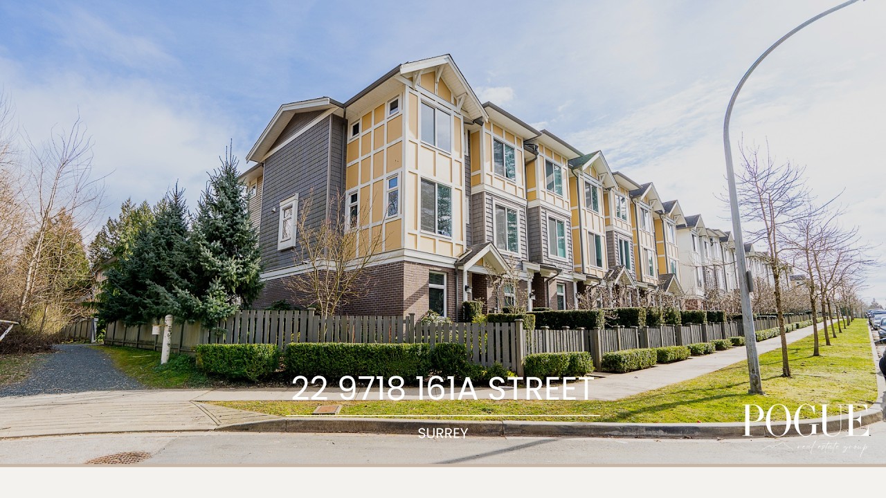 End-Unit Townhome at Canopy by Qualico | 22 9718 161A Street, Surrey | 4K Tour