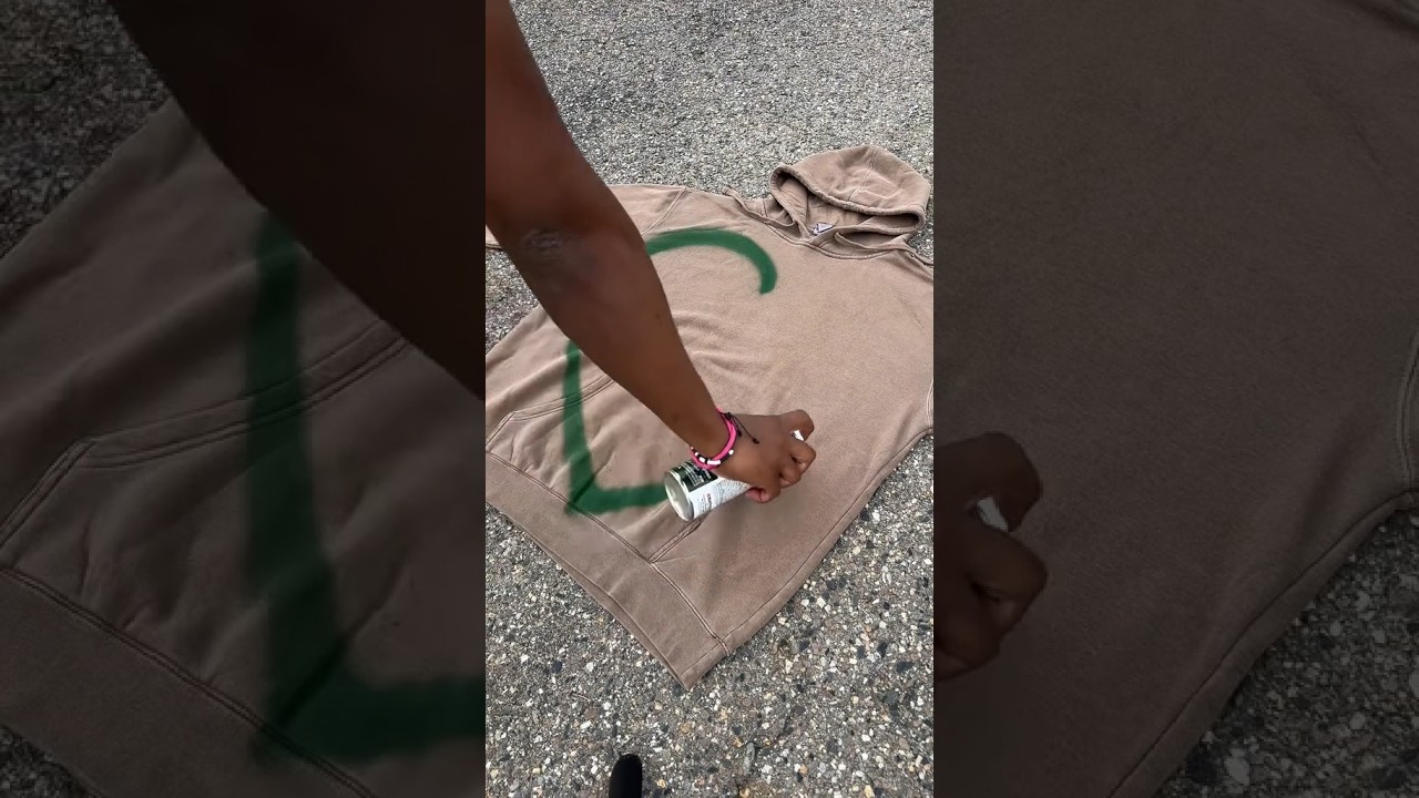 Spray Painting Hoodie I 