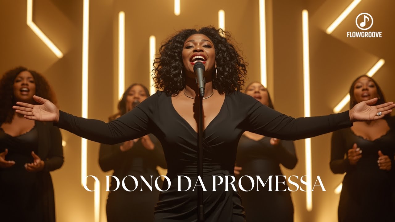 O DONO DA PROMESSA | Louvor Gospel em Ritmo Groove | FlowGroove - YouTube