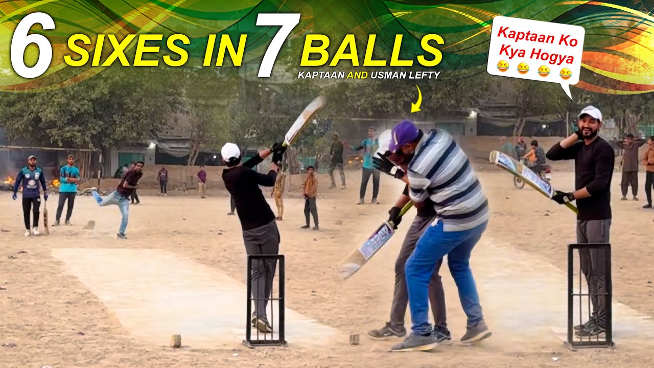 USMAN Ne Final Mein Maray 6 Lagataar Chakkay Or Captaan Ne Usman Ko Galay Laga Liya !! 😍