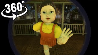 360° Squid Game Doll Breaks Into Your House | Squid Game Season 3 VR 4K screenshot 1
