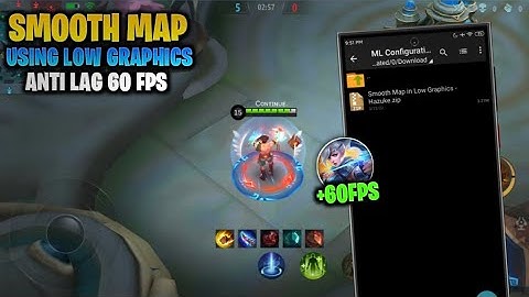 Smooth Map in Low Graphics | Anti Lag & Fix FPS Drop | Xavier Patch - MLBB